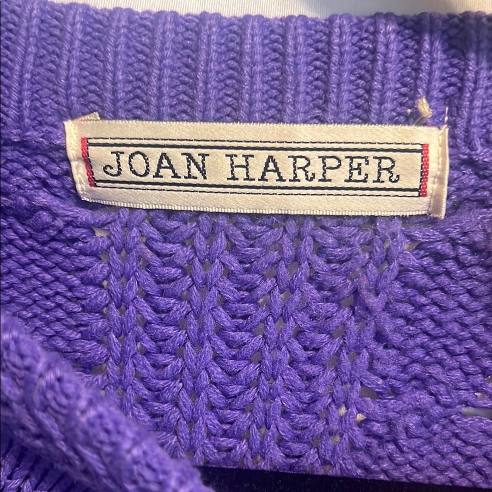π Joan Harper Chunky Knit Sweater - Picture 3 of 5